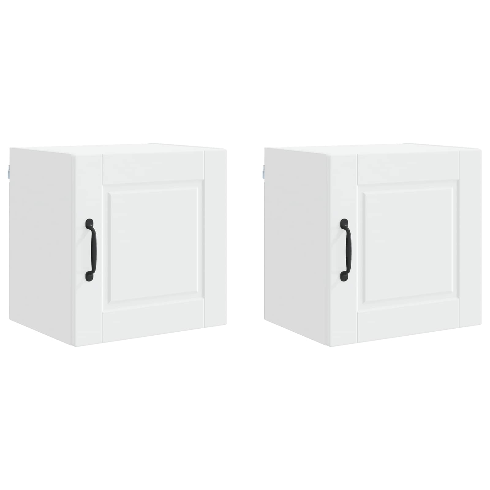 Virtuvės spintelė 2 pcs Balta 40 x 31 x 40 cm Apdirbta mediena