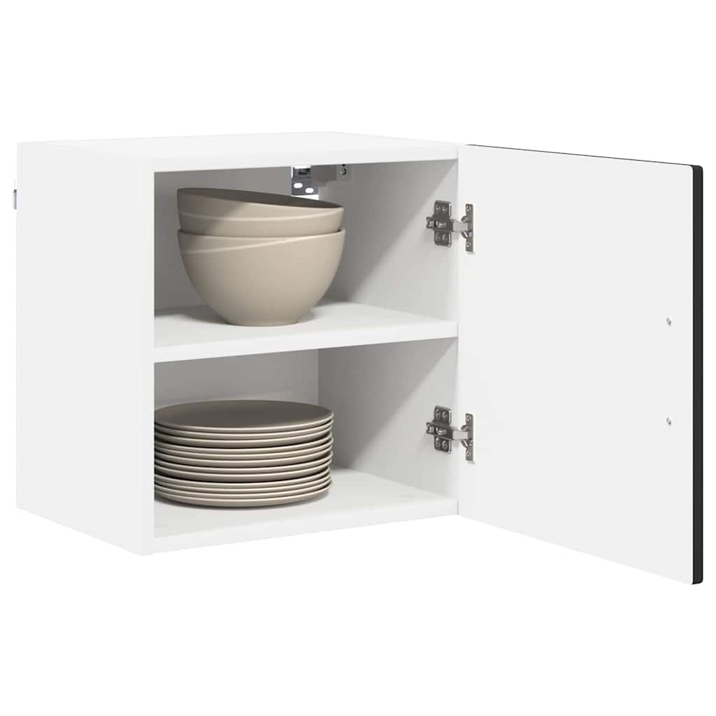 Virtuvės spintelė 2 pcs Juoda 40 x 31 x 40 cm Apdirbta mediena