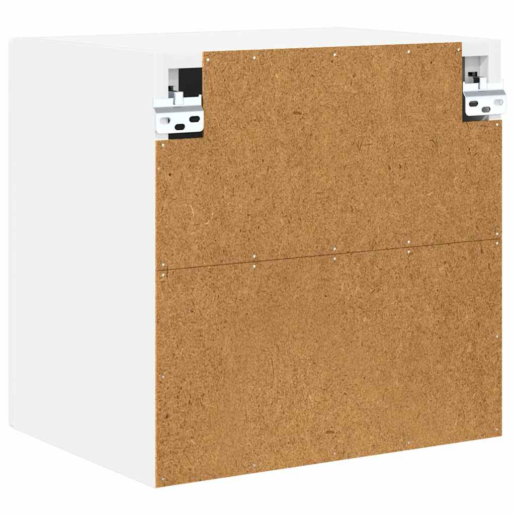 Virtuvės spintelė 2 pcs Aukštai blizganti balta 40 x 31 x 40 cm