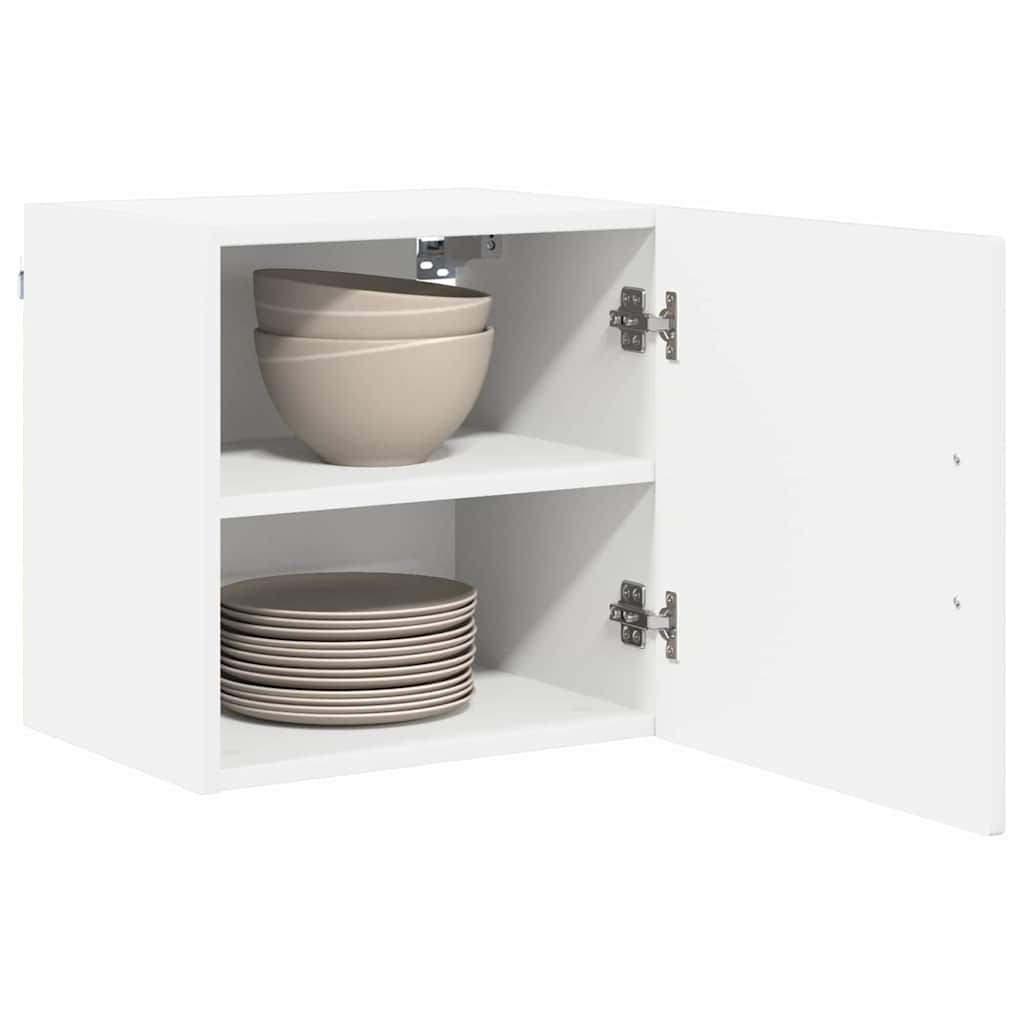 Virtuvės spintelė 2 pcs Aukštai blizganti balta 40 x 31 x 40 cm