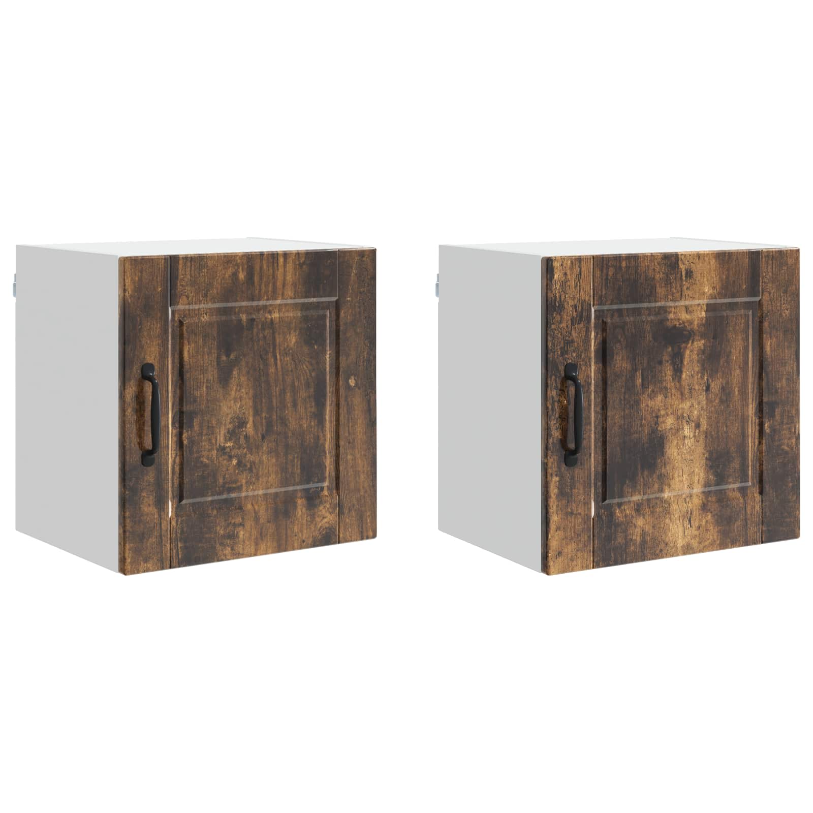 Kitchen cabinet 2 pcs Smoked oak 40 x 31 x 40 cm