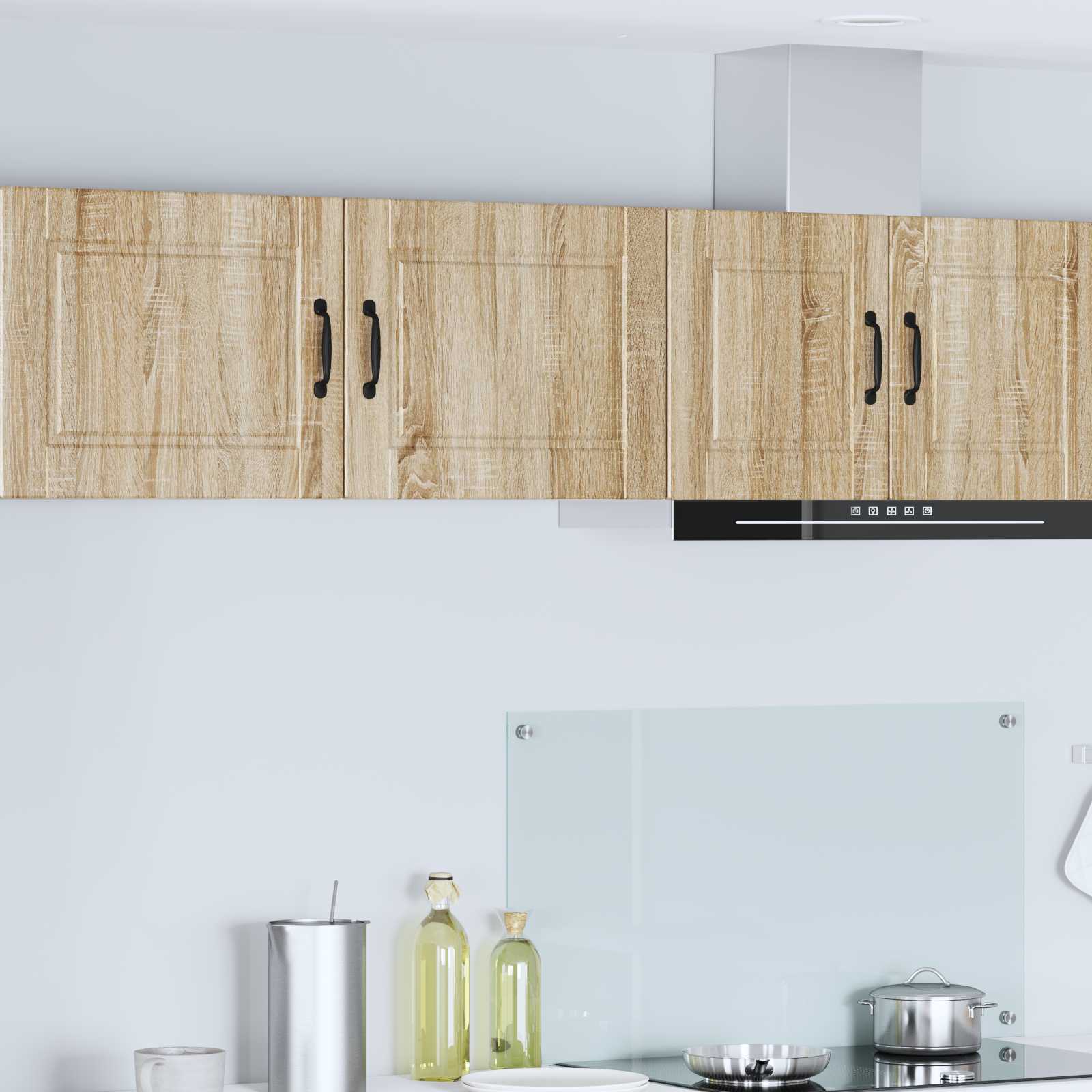 Virtuvės spintelė 2 pcs Sonoma ąžuolas 50 x 31 x 40 cm