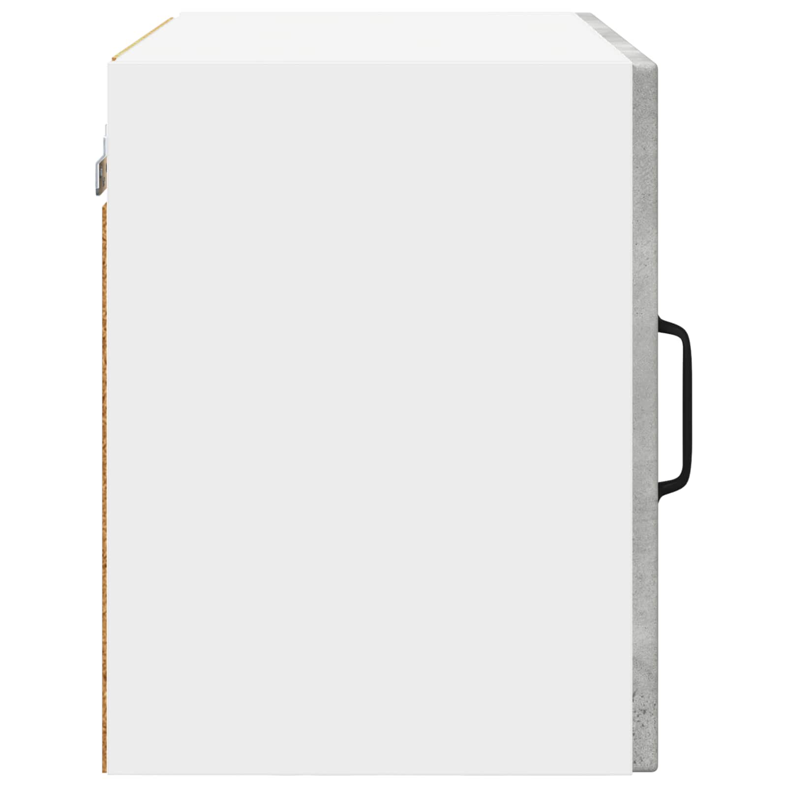 Virtuvės spintelė su lentyna 2 pcs Betono pilka 50 x 31 x 40 cm