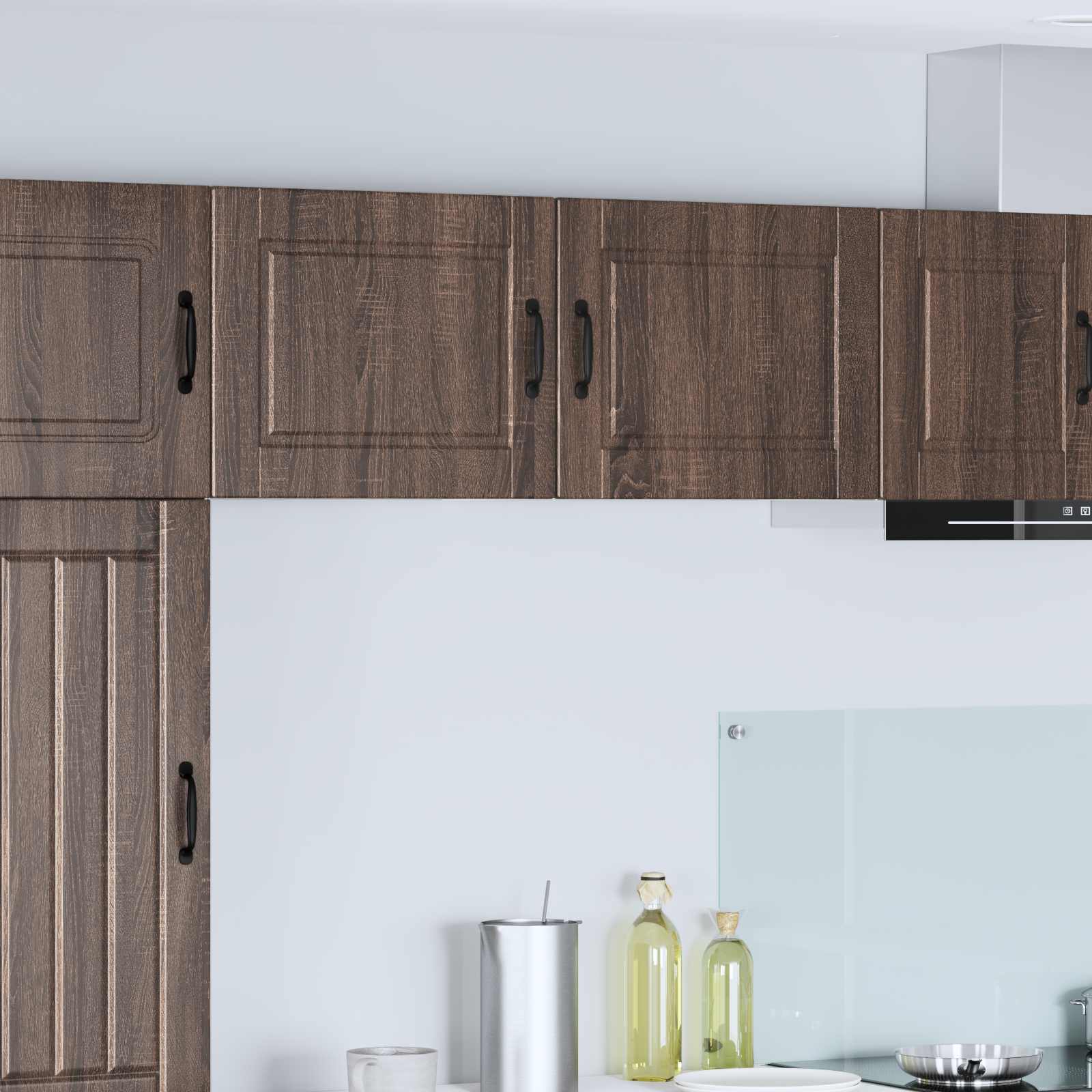 Kitchen cabinet with shelf Brown oak 50 x 31 x 40 cm