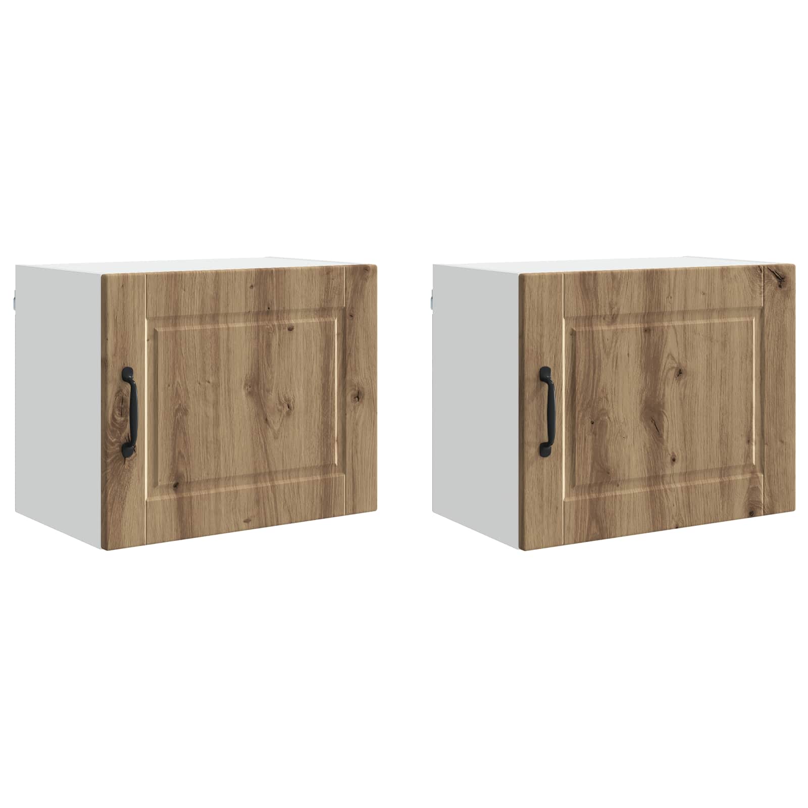 Virtuvės spintelė 2 pcs Amatininkų ąžuolas 50 x 31 x 40 cm