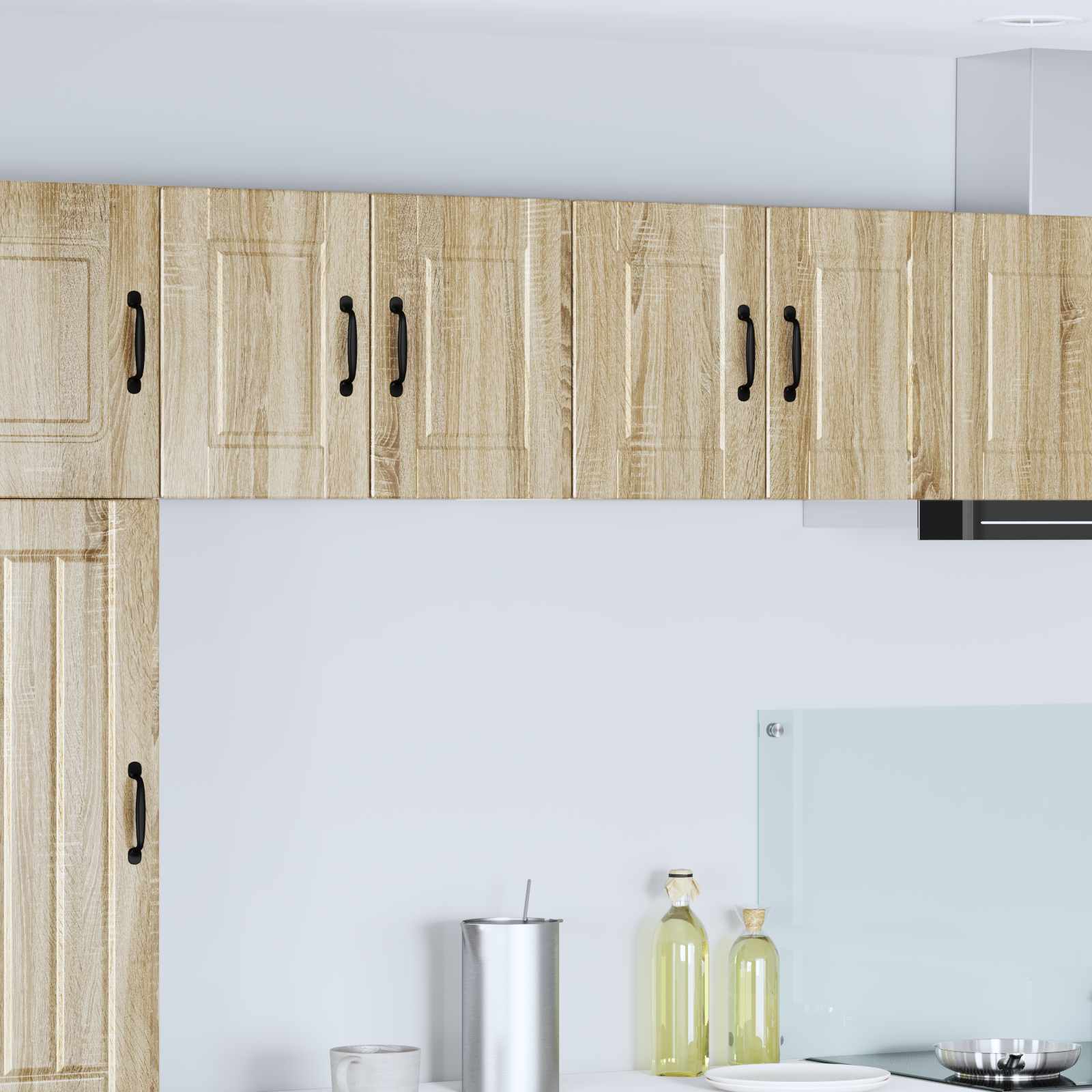 Virtuves skapis ar plauktu Sonoma ozols 60 x 31 x 40 cm