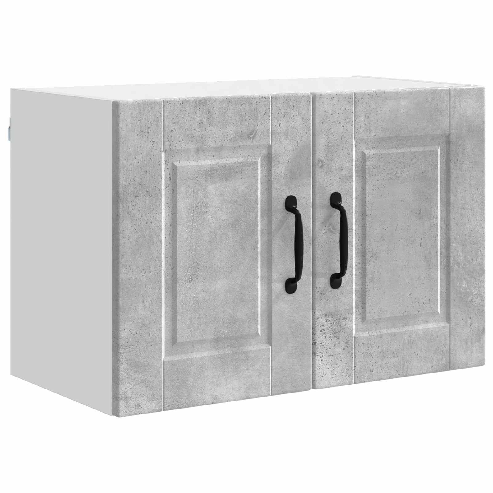 Virtuvės spintelė su lentyna 2 pcs Betono pilka 60 x 31 x 40 cm