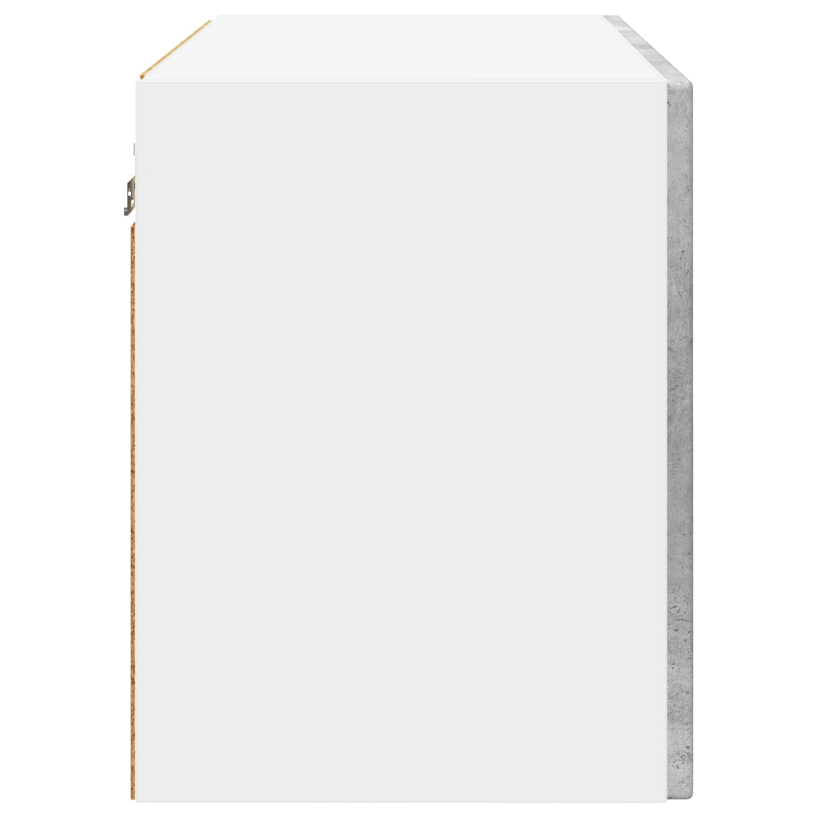 Virtuvės spintelė su lentyna 2 pcs Betono pilka 60 x 31 x 40 cm