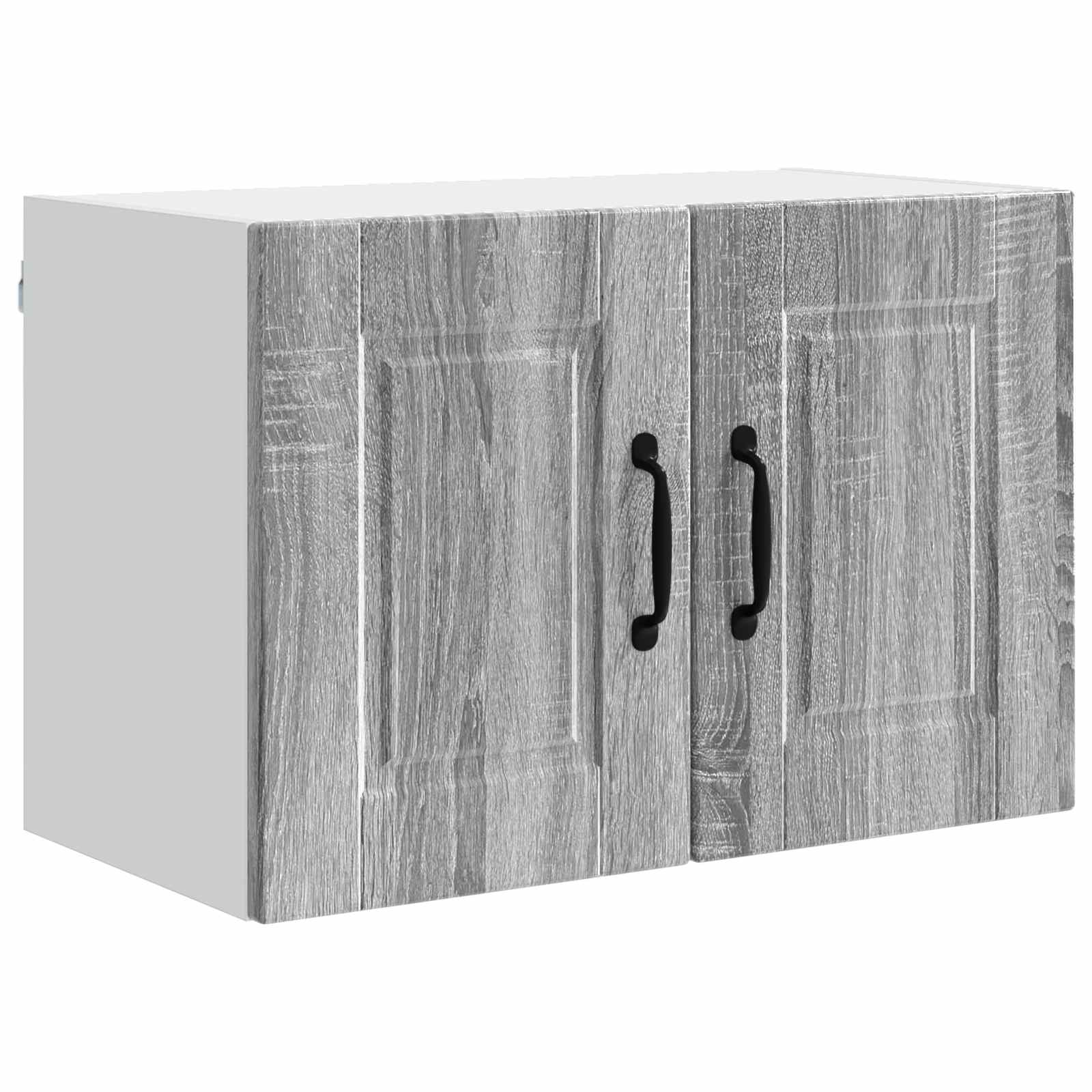 Kitchen Wall Cabinet with Shelf Grey Sonoma 60 x 31 x 40 cm