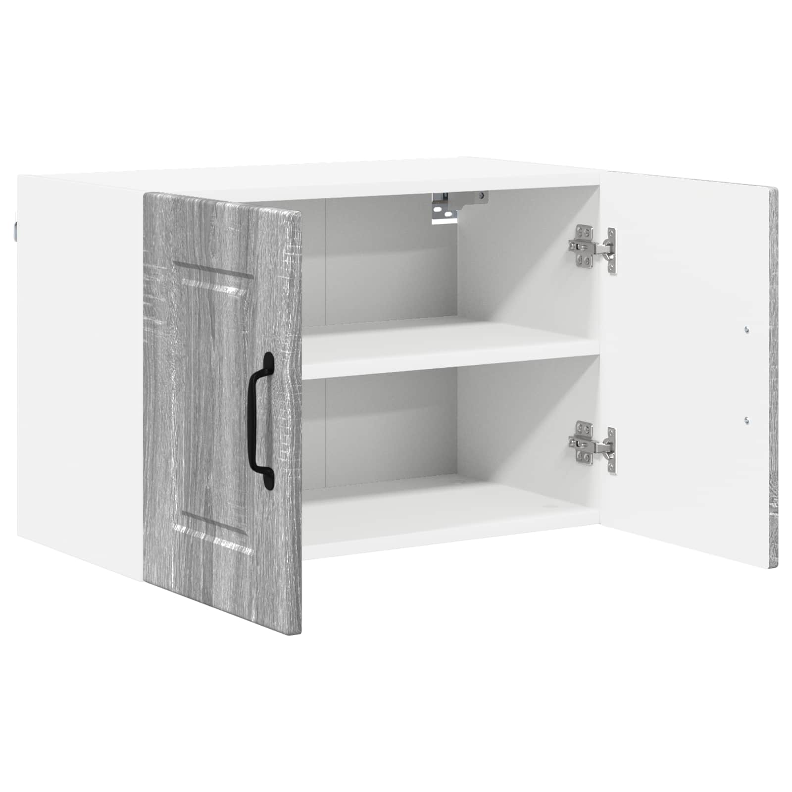Kitchen Wall Cabinet with Shelf Grey Sonoma 60 x 31 x 40 cm