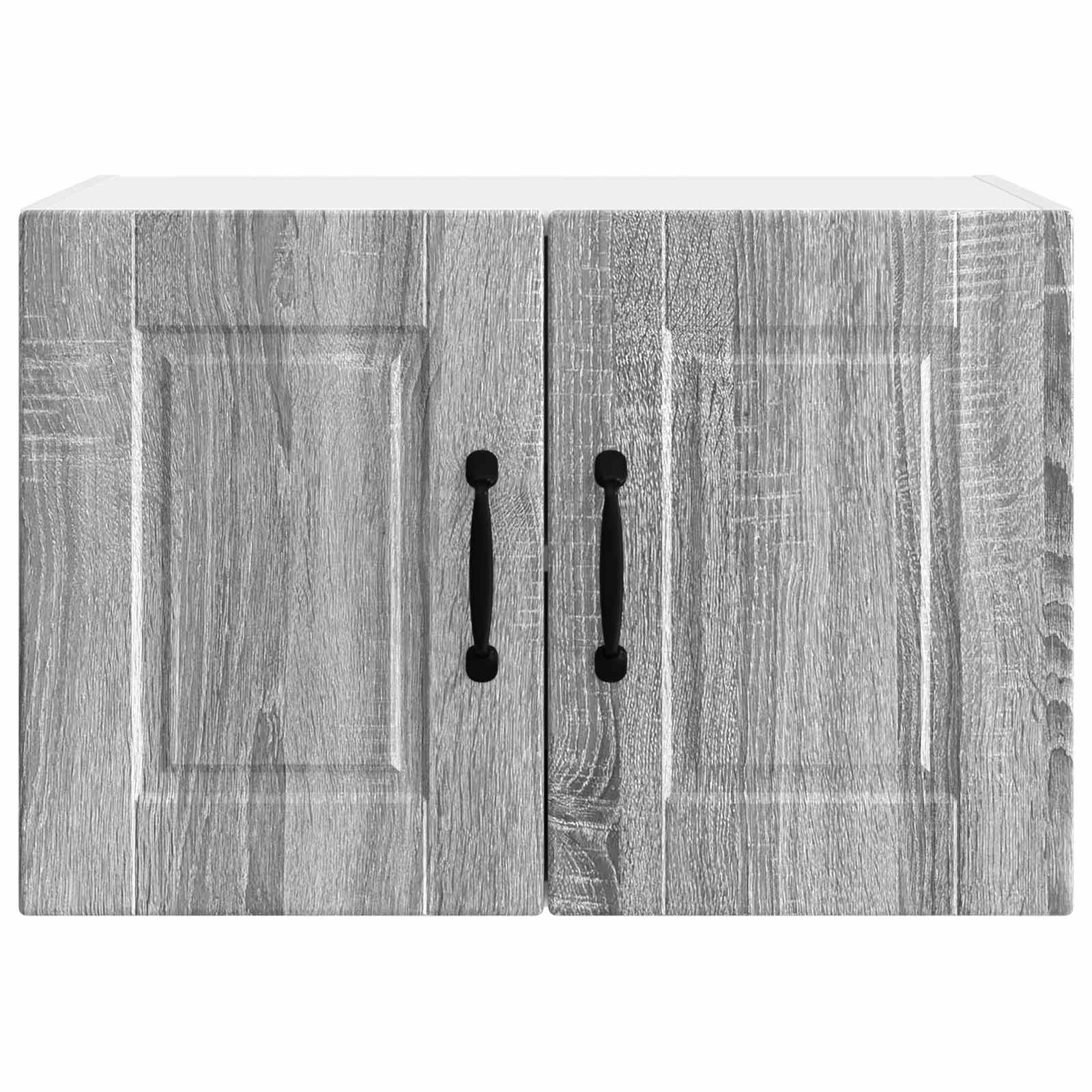 Kitchen Wall Cabinet with Shelf Grey Sonoma 60 x 31 x 40 cm