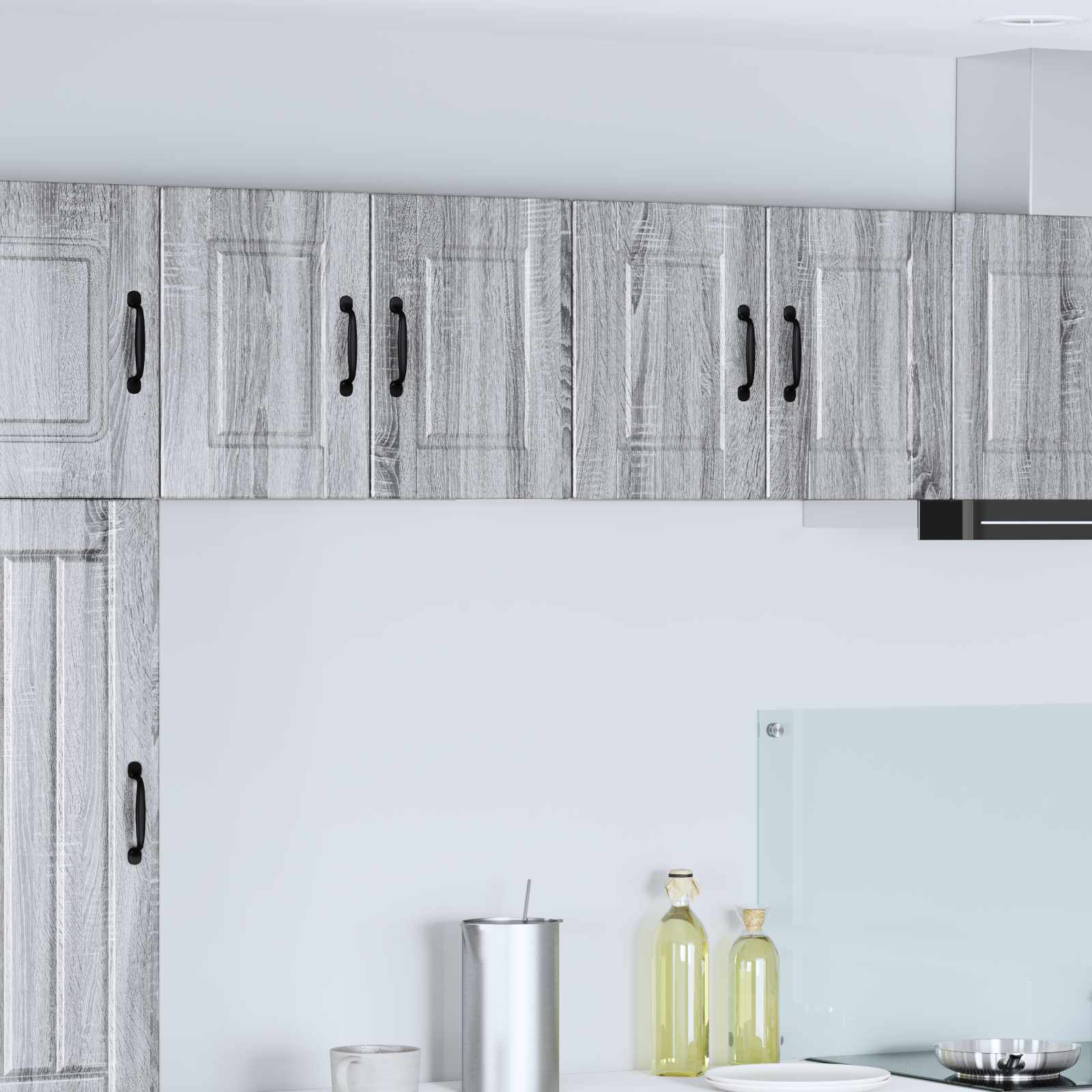 Kitchen Wall Cabinets 2 pcs Grey Sonoma 60 x 31 x 40 cm