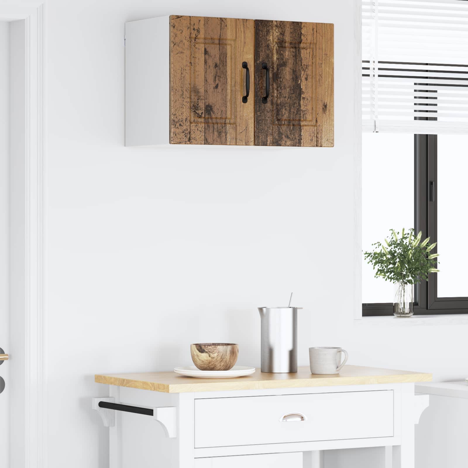 Kitchen Cabinet Old Wood 60 x 31 x 40 cm Engineered Wood