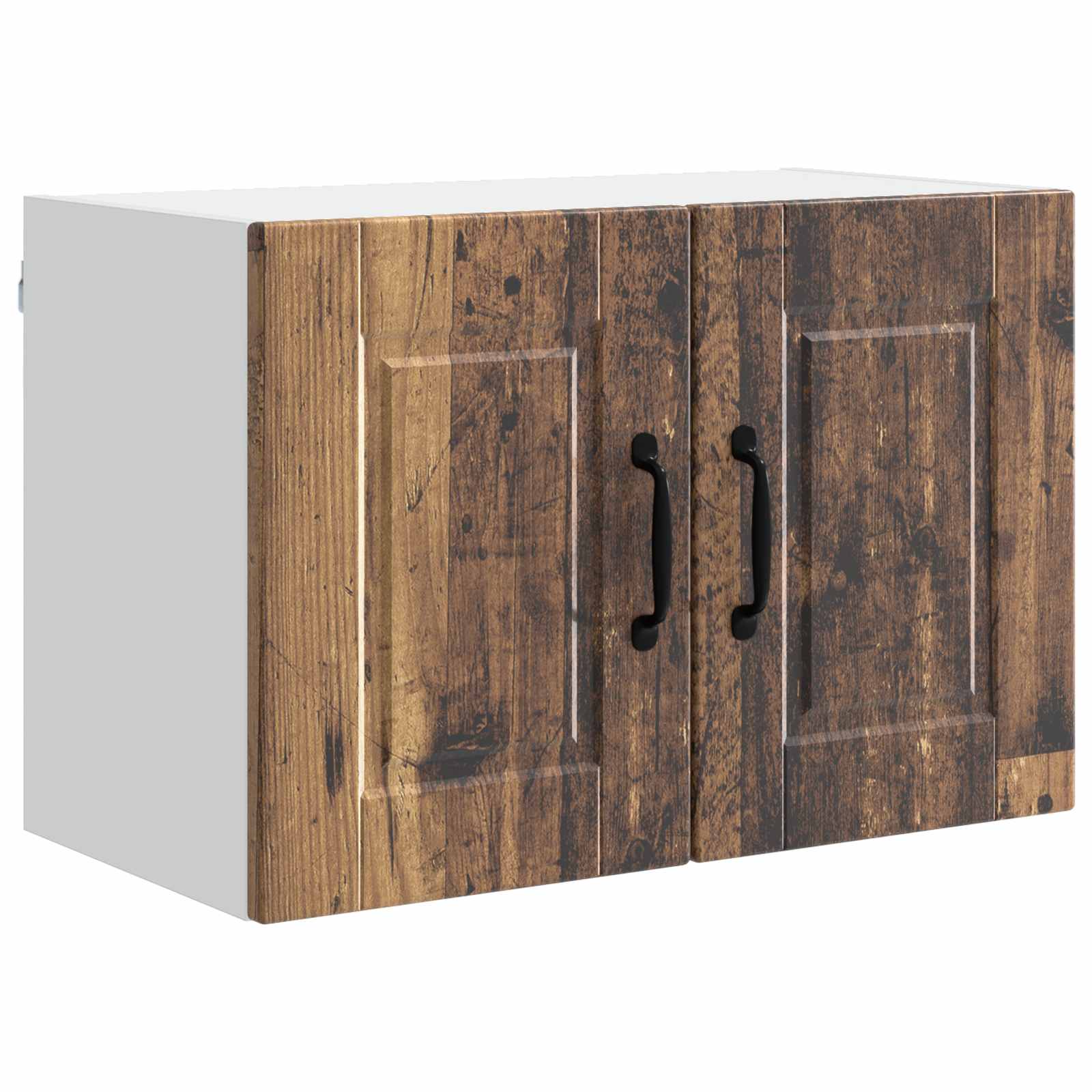 Virtuvės spintelė su lentyna 2 pcs Senas medis 60 x 31 x 40 cm