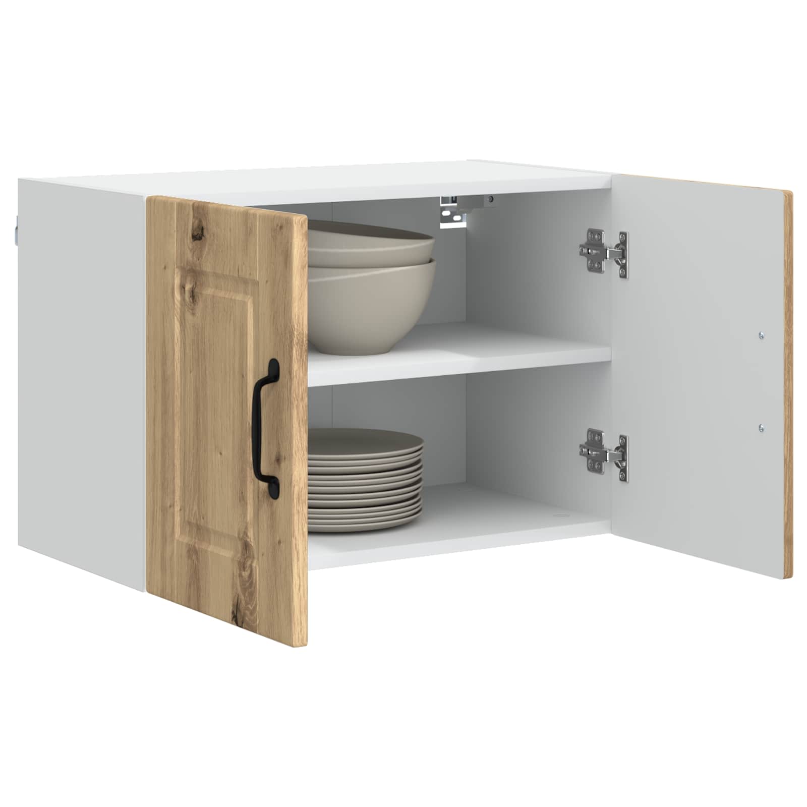 Wall cabinet with shelf Artisan oak 60 x 31 x 40 cm