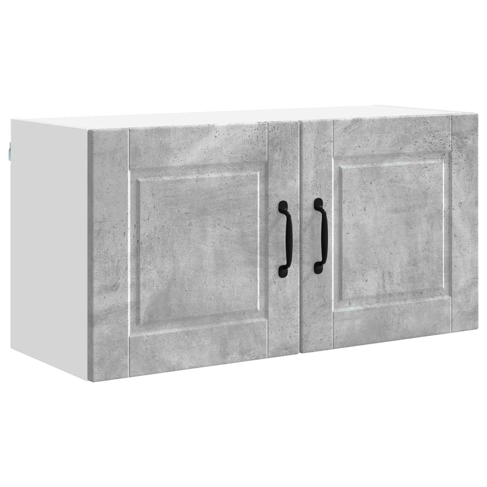 Kitchen Wall Cabinet Concrete Gray 80 x 31 x 40 cm Engineered Wood