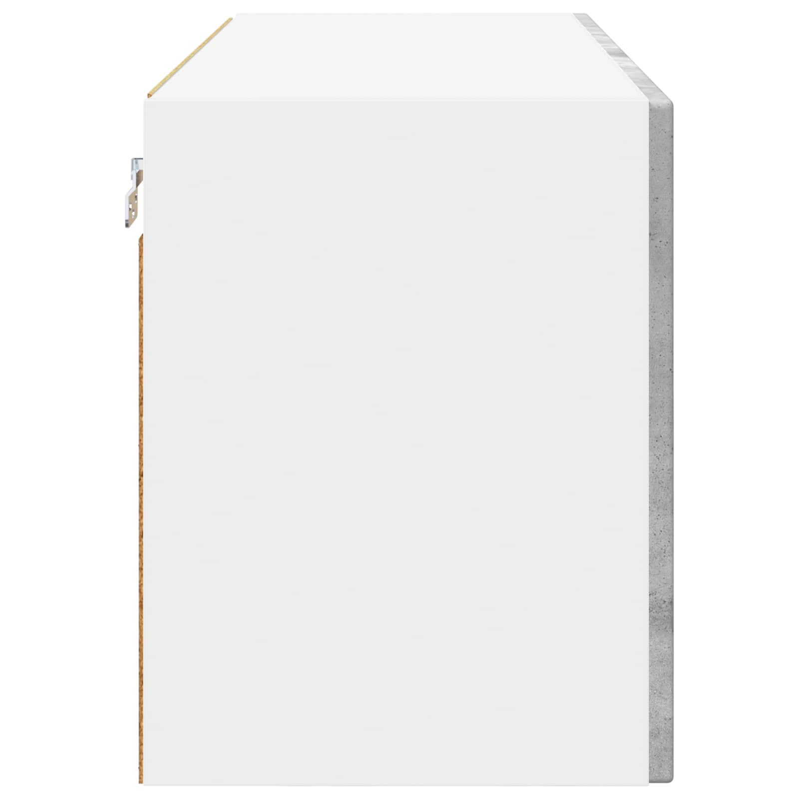 Kitchen Wall Cabinet Concrete Gray 80 x 31 x 40 cm Engineered Wood