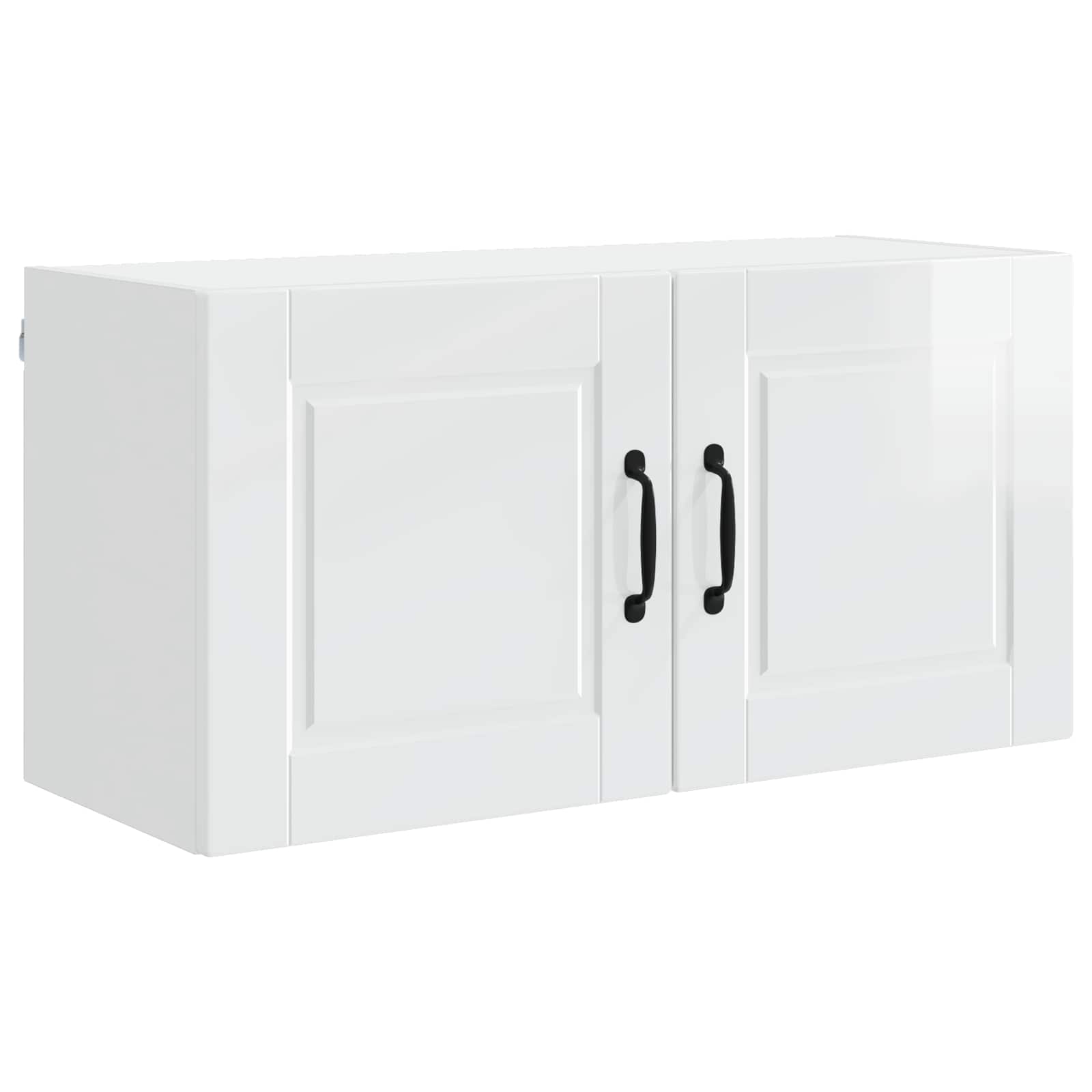 Kitchen wall cabinet high gloss white 80 x 31 x 40 cm