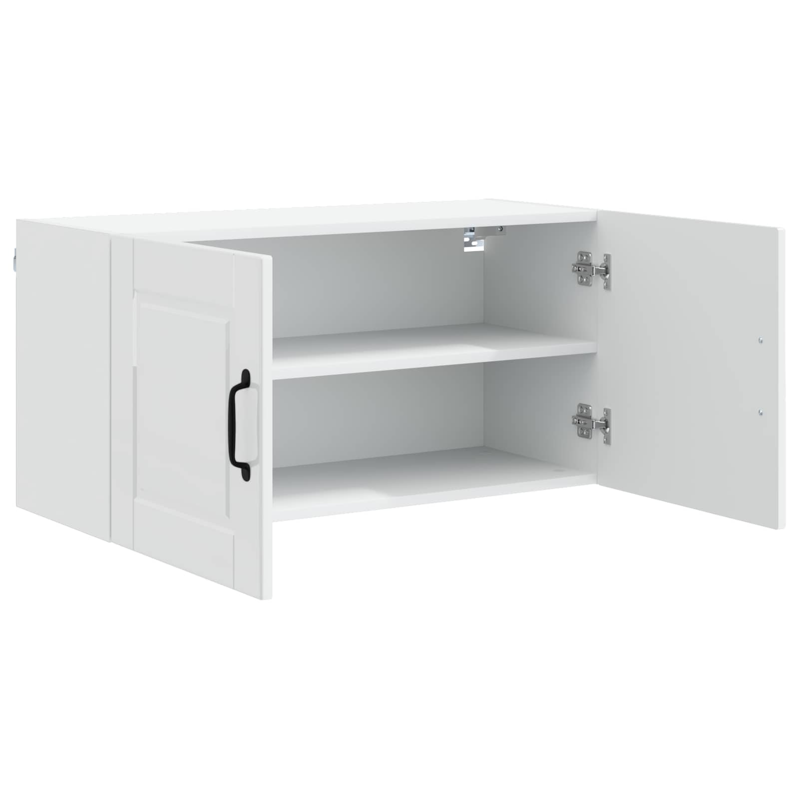 Virtuves skapītis Spīdīgi balts 80 x 31 x 40 cm