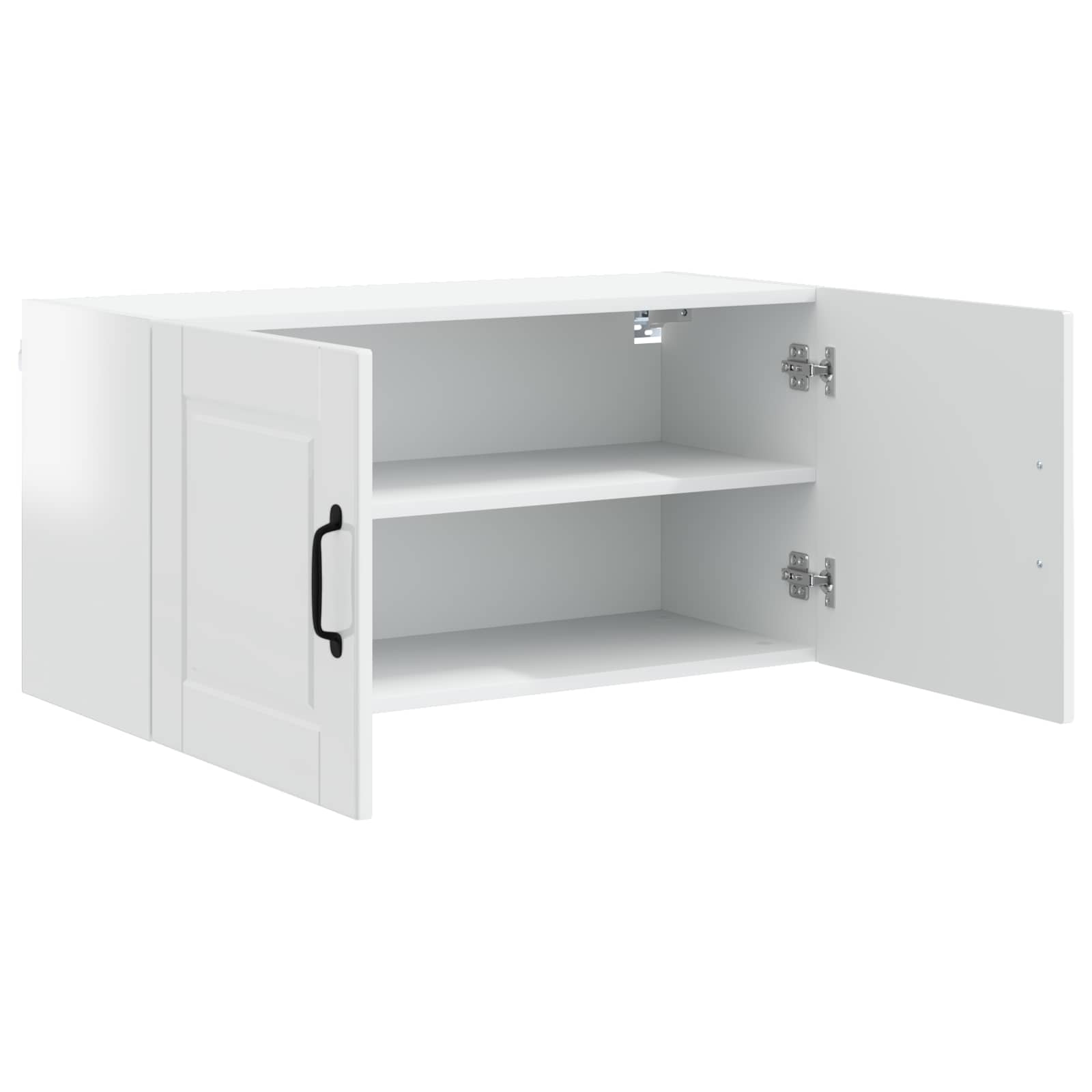 Kitchen wall cabinet high gloss white 80 x 31 x 40 cm