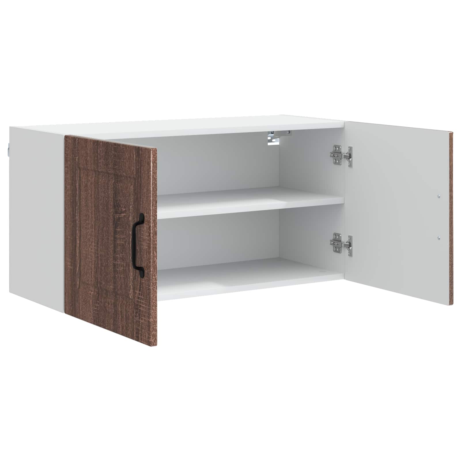 Virtuves skapis ar plauktu Brūns ozols 80 x 31 x 40 cm