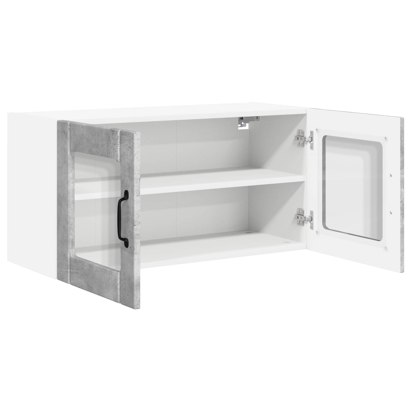Virtuves skapis Betona pelēks 80 x 31 x 40 cm Konstruētā koksne