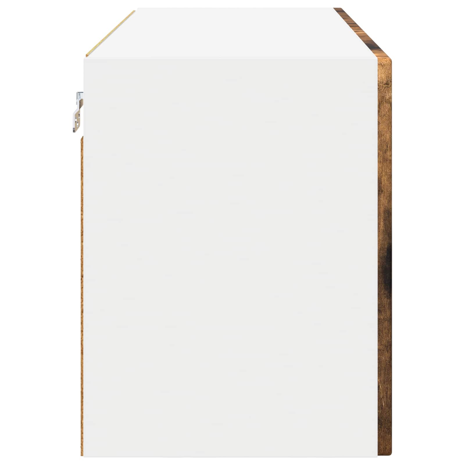Virtuvės spintelė su lentyna Rūkyta ąžuolas 80 x 31 x 40 cm