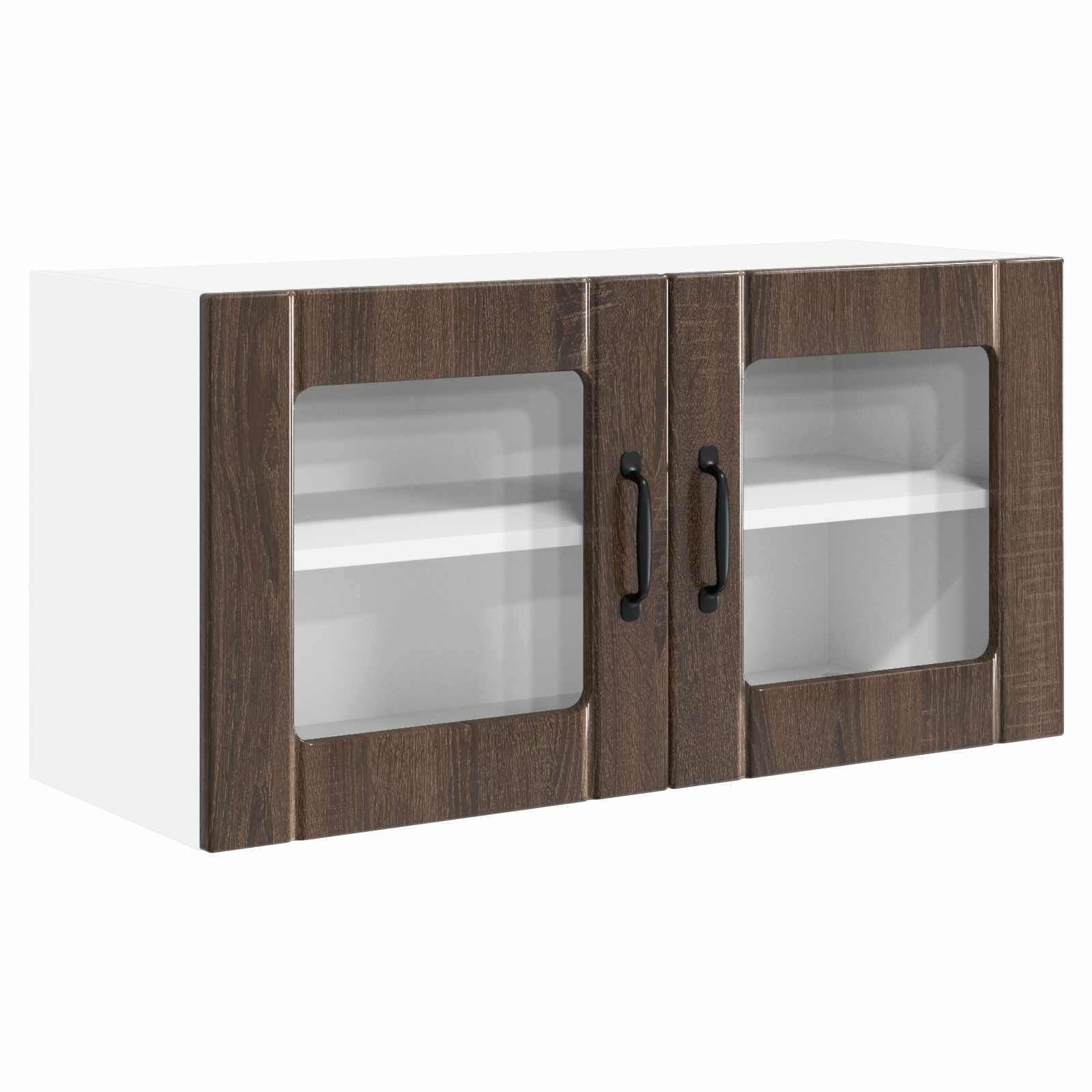 Virtuves skapis ar plauktu Brūns ozols 80 x 31 x 40 cm