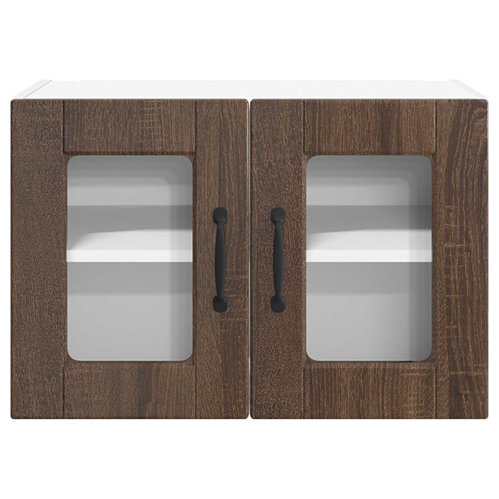 Kitchen Wall Cabinet with Shelf Brown Oak 60 x 31 x 40 cm