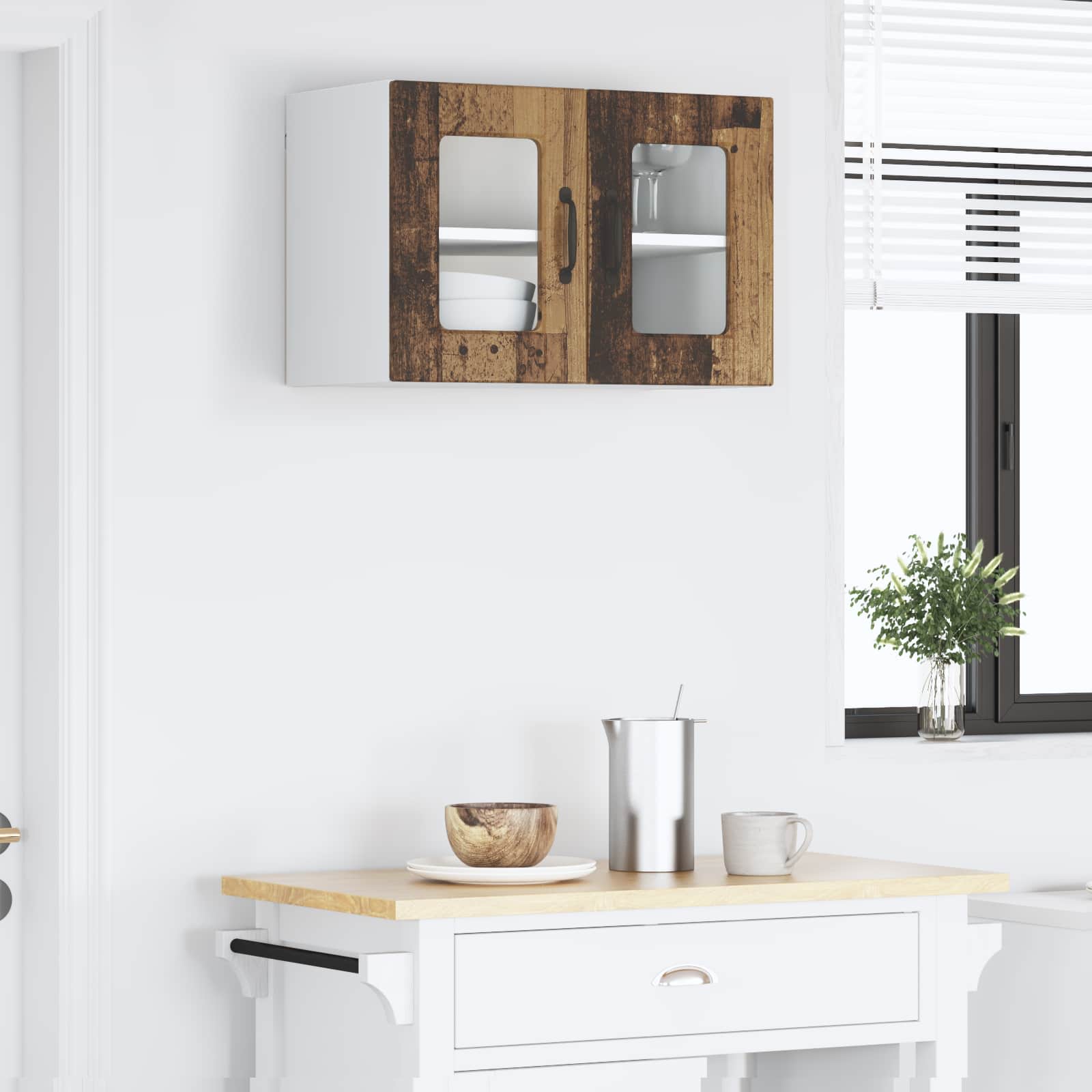 Kitchen Cabinet Old Wood 60 x 31 x 40 cm Engineered Wood