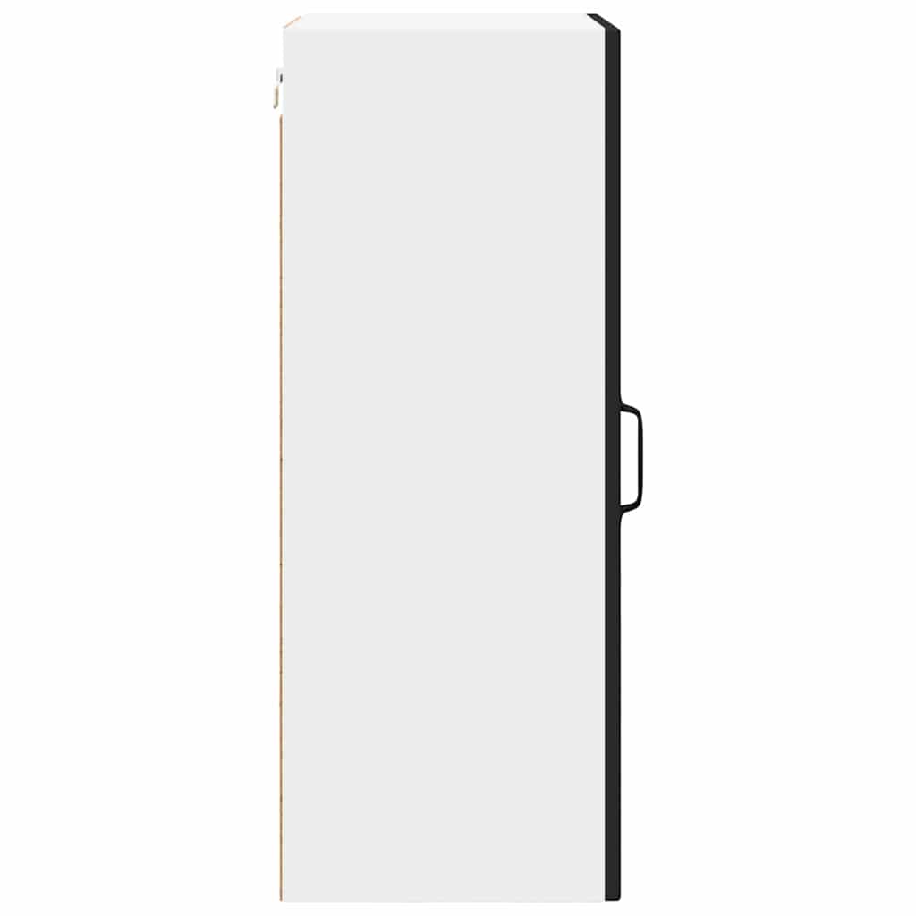Kitchen Cabinet 2 pcs Black 40 x 31 x 80 cm Engineered Wood