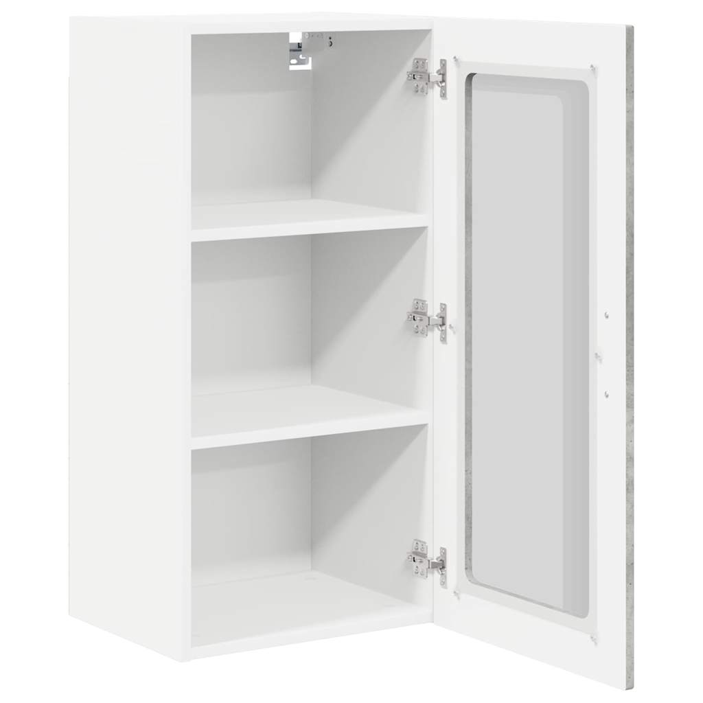 Kitchen Cabinet Concrete Grey 40 x 31 x 80 cm Engineered Wood