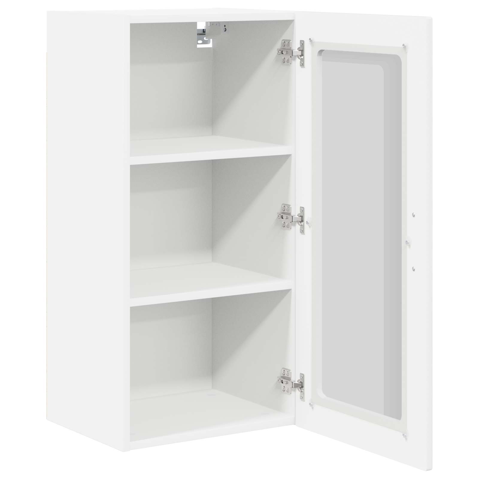Virtuvės spintelė 2 pcs Aukštai blizganti balta 40 x 31 x 80 cm