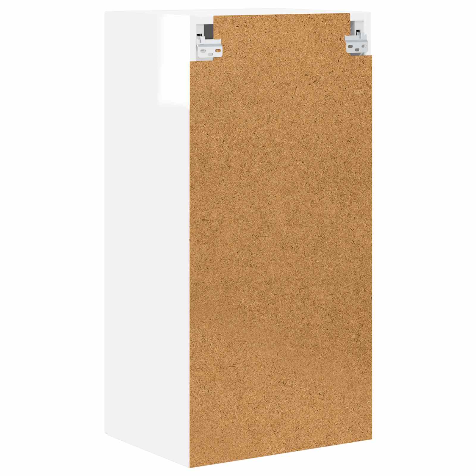 Virtuvės spintelė 2 pcs Aukštai blizganti balta 40 x 31 x 80 cm