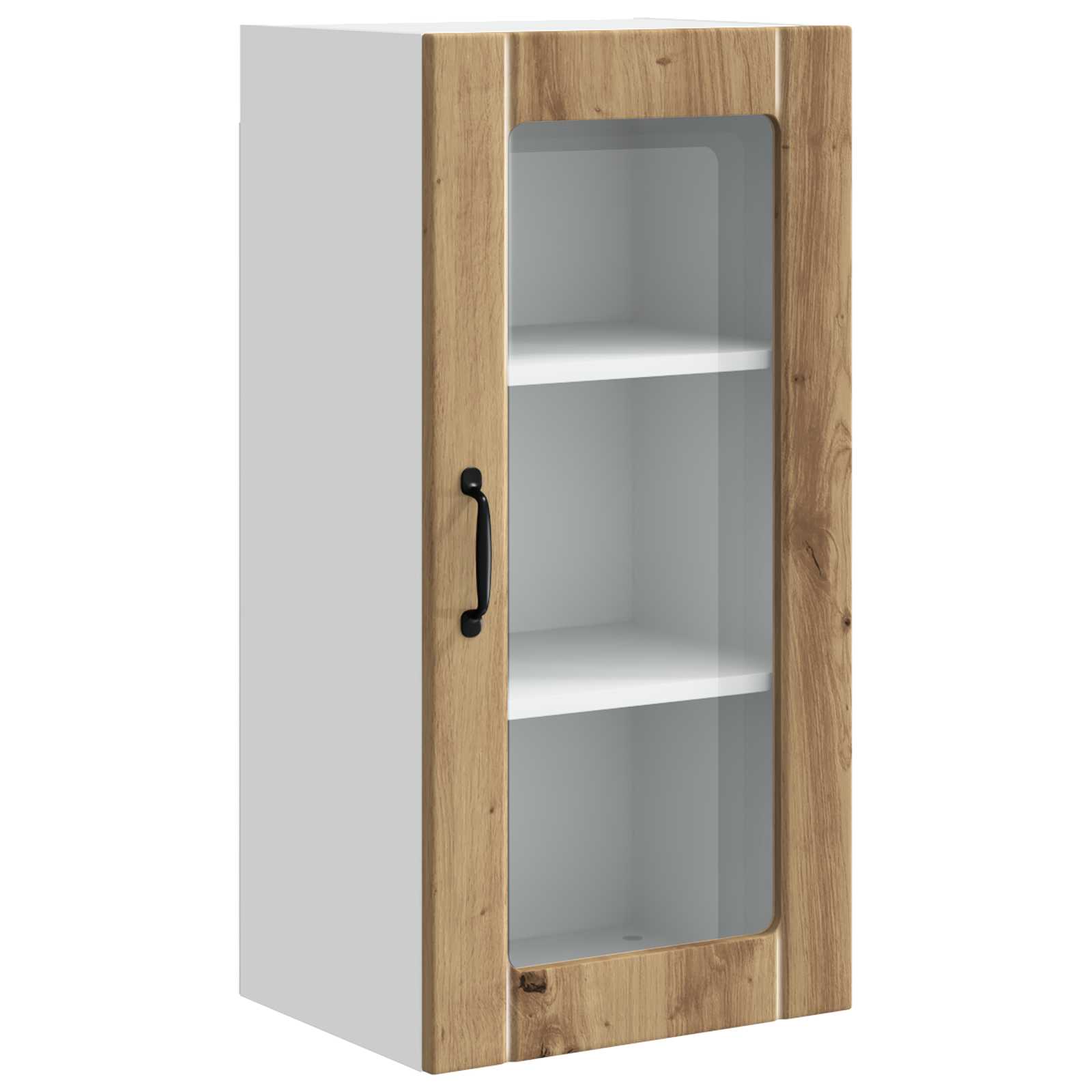 Kitchen cabinet with shelf Crafted Oak 40 x 31 x 80 cm
