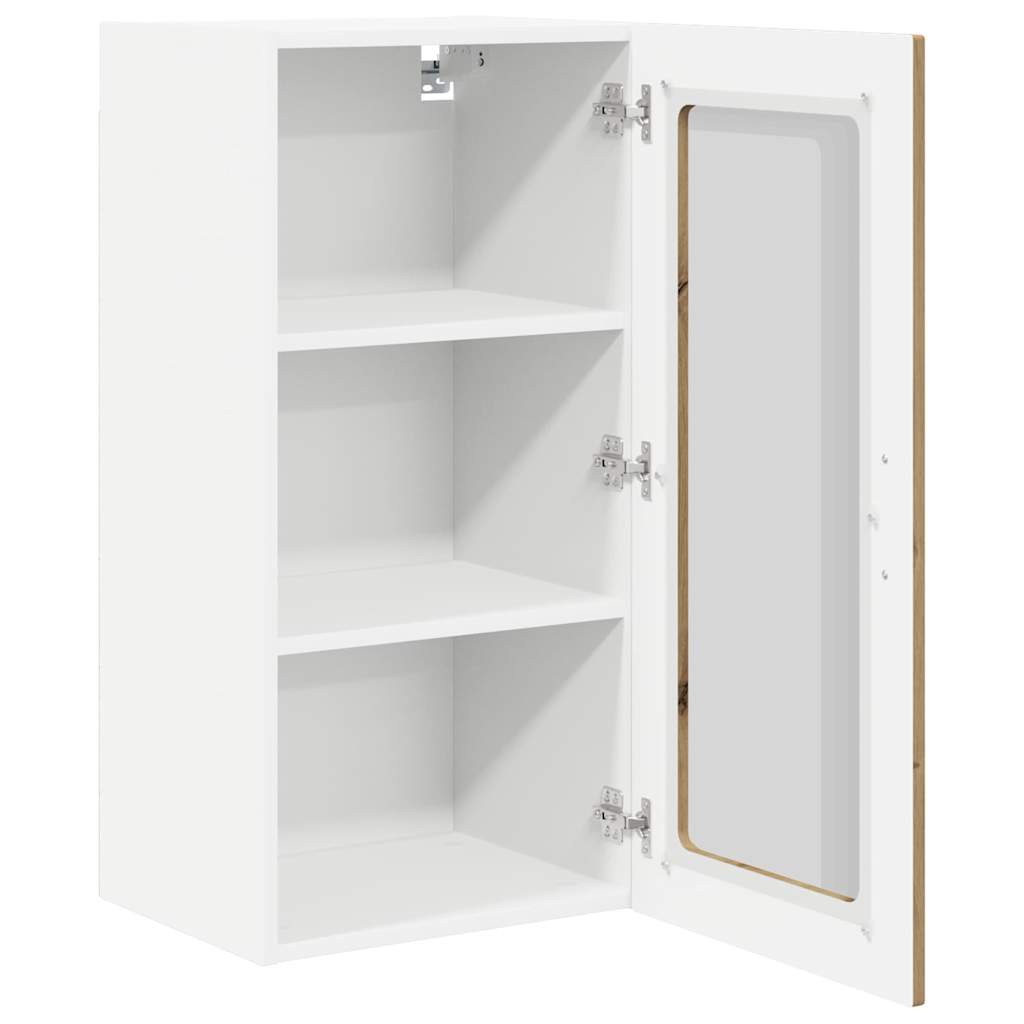 Kitchen cabinet with shelf Crafted Oak 40 x 31 x 80 cm