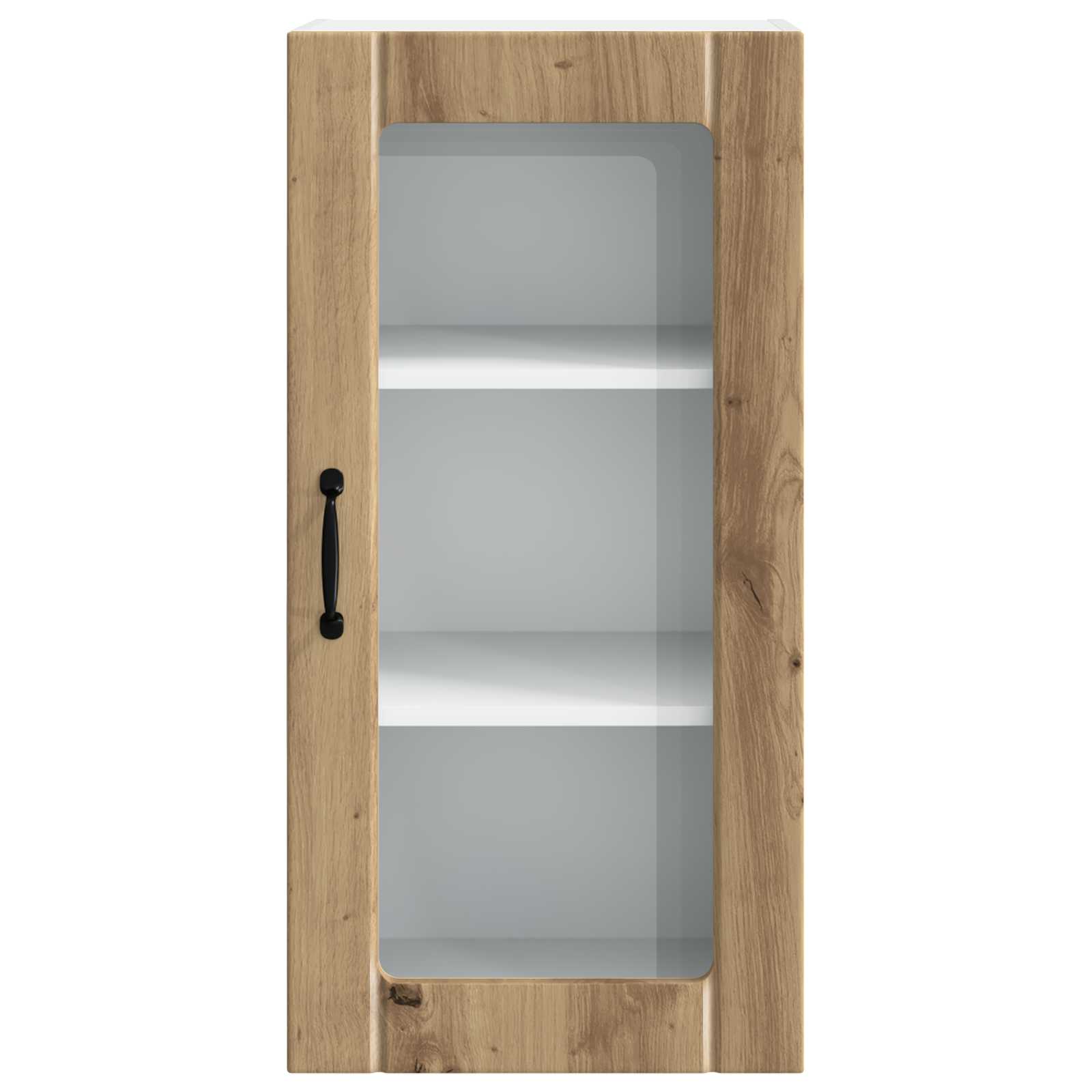 Kitchen cabinet with shelf Crafted Oak 40 x 31 x 80 cm