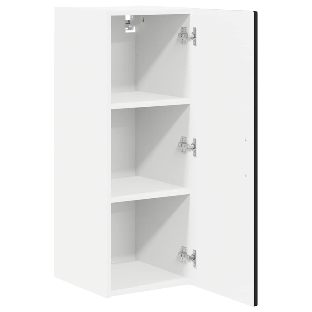 Kitchen Cabinet Black 30 x 31 x 80 cm Engineered Wood