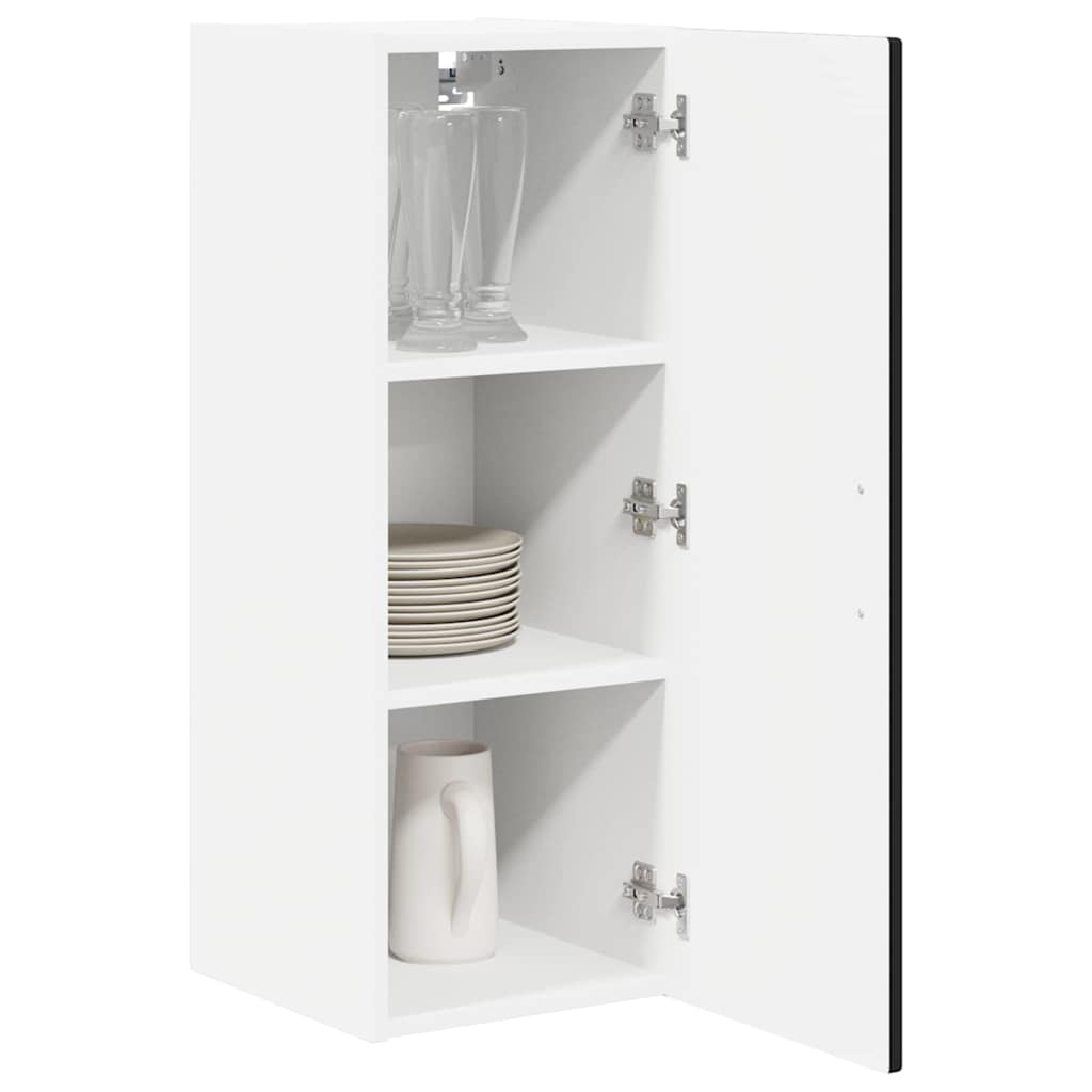 Kitchen Cabinet Black 30 x 31 x 80 cm Engineered Wood
