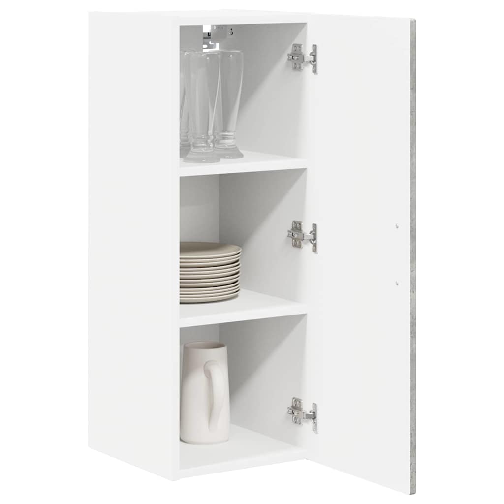 Virtuves skapis Betona pelēks 30 x 31 x 80 cm Konstruēta koksne