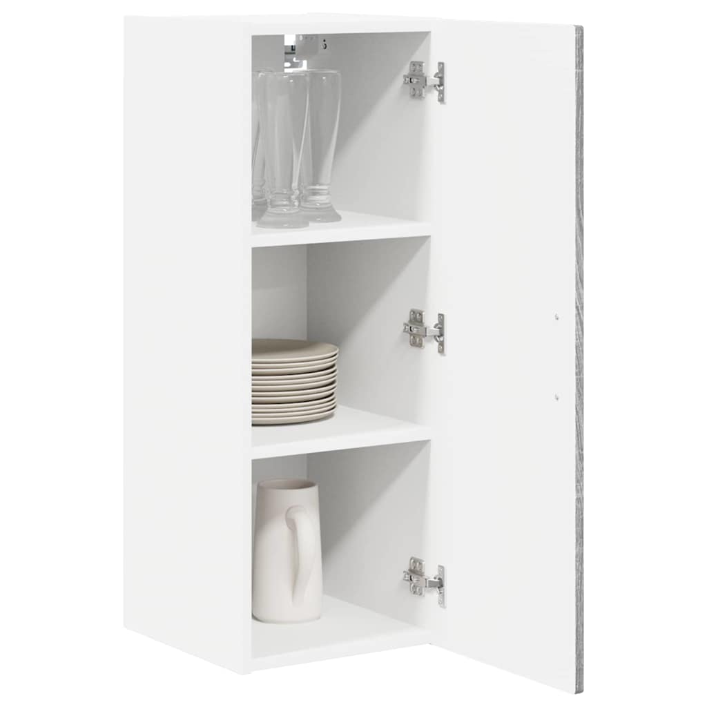 Kitchen cabinet with shelf Grey Sonoma 30 x 31 x 80 cm