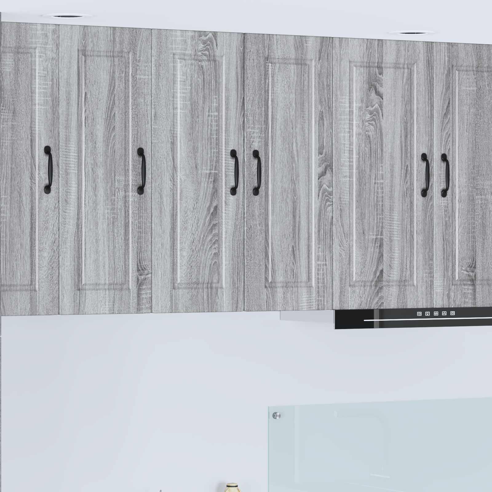 Kitchen Cabinet 2 pcs Grey Sonoma 30 x 31 x 80 cm