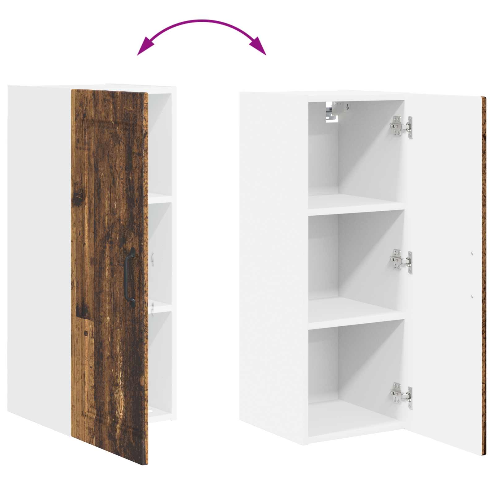 Kitchen Cabinet Old wood 30 x 31 x 80 cm Engineered wood
