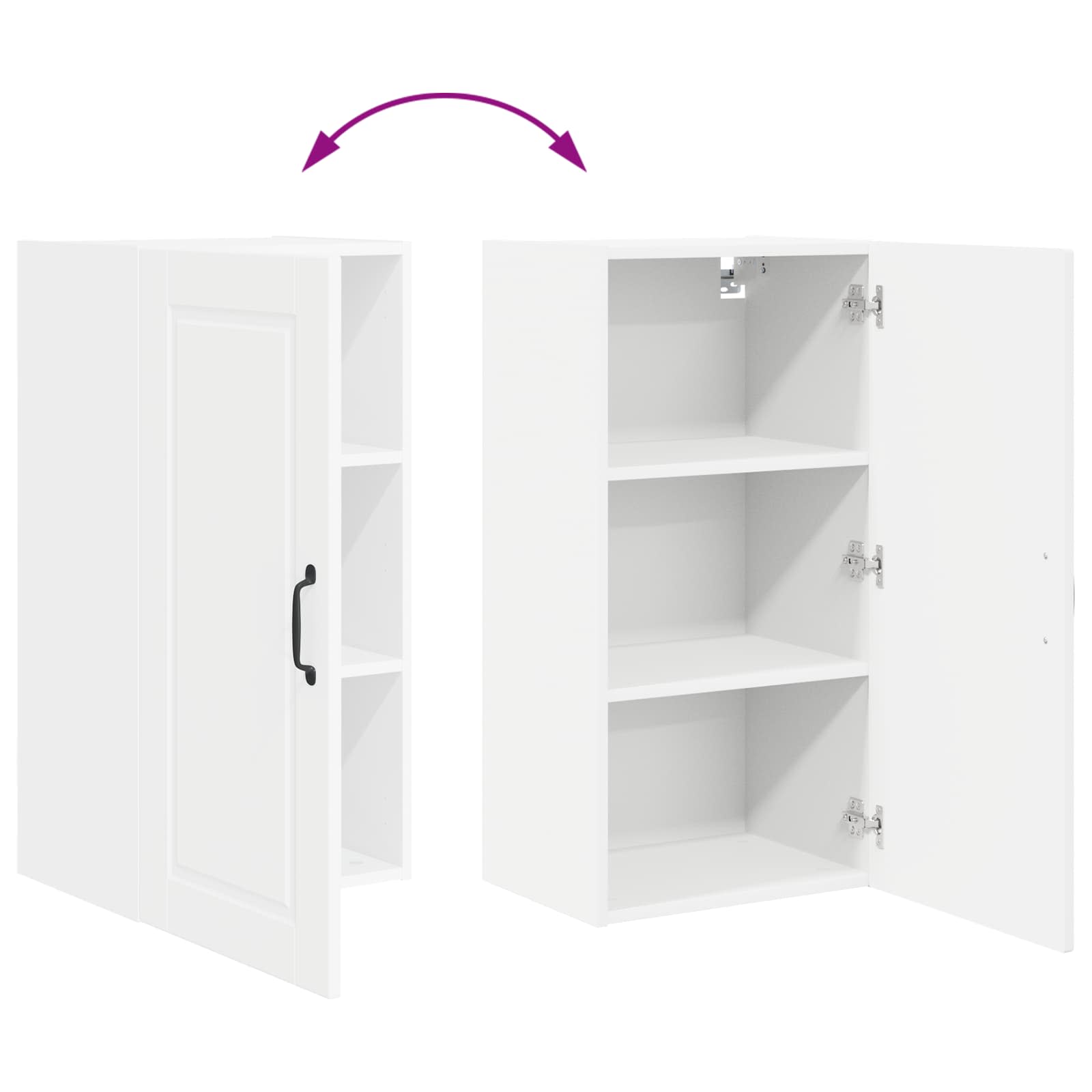 Kitchen cabinet White 40 x 31 x 80 cm Engineered wood