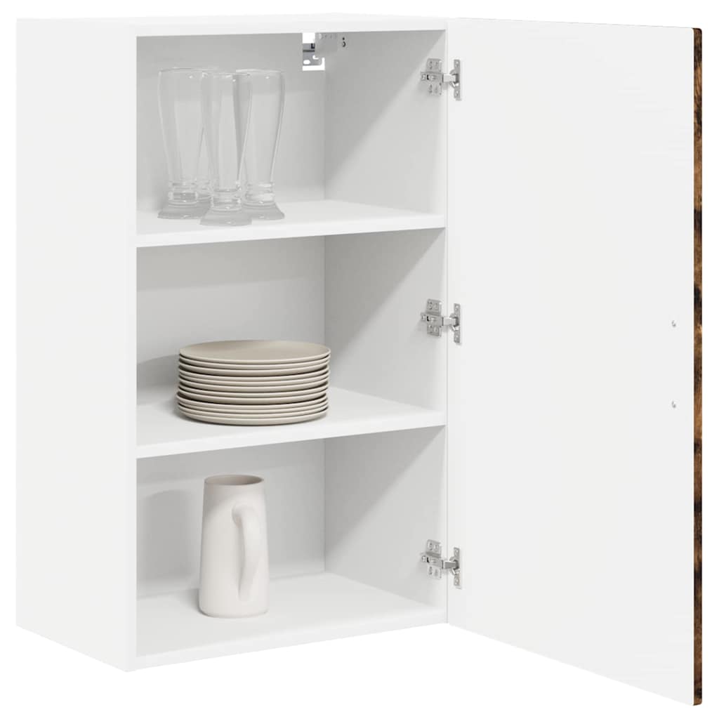 Kitchen Cabinet with Shelf Smoked Oak 50 x 31 x 80 cm