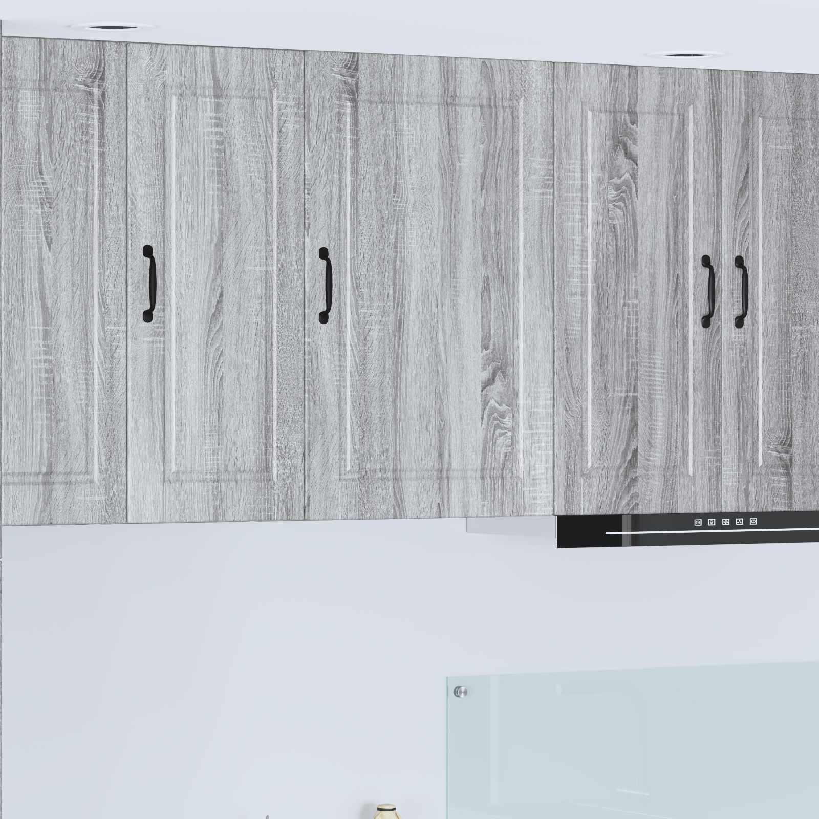 Kitchen Wall Cabinet Grey Sonoma 50 x 31 x 80 cm
