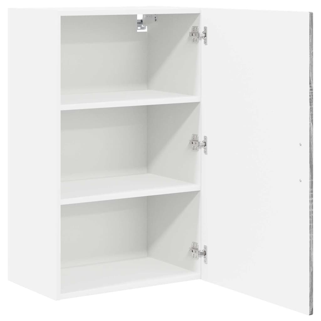 Kitchen Wall Cabinet Grey Sonoma 50 x 31 x 80 cm