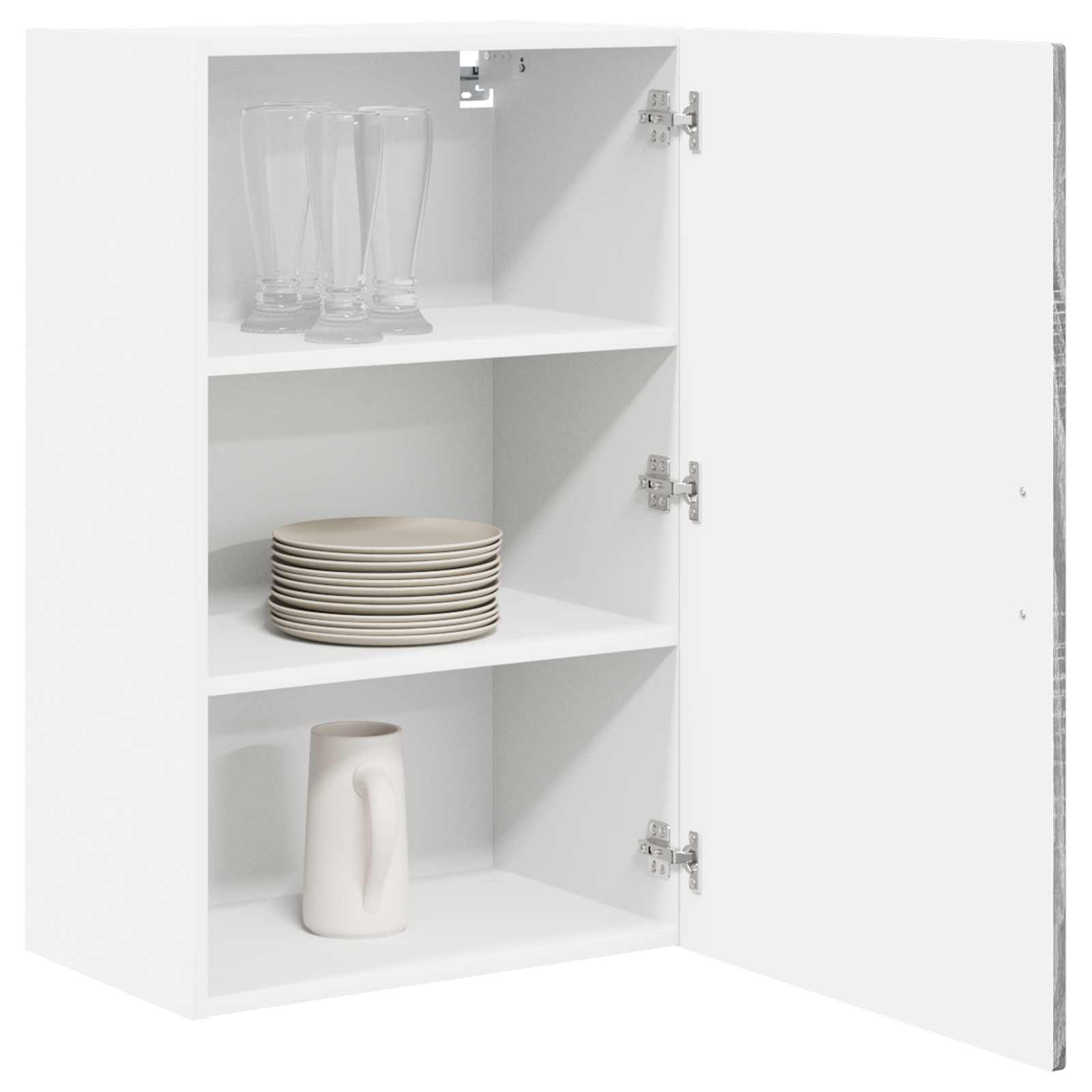 Kitchen Wall Cabinet Grey Sonoma 50 x 31 x 80 cm