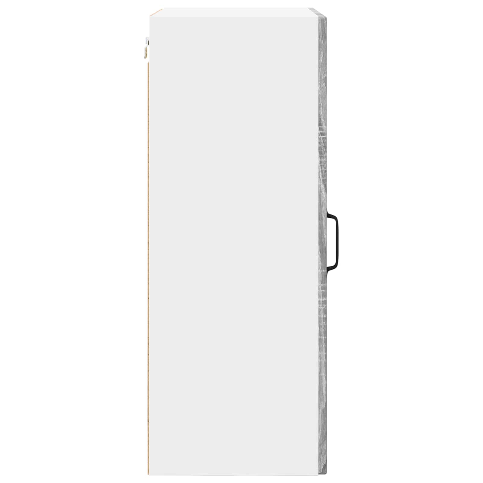 Kitchen Wall Cabinet Grey Sonoma 50 x 31 x 80 cm