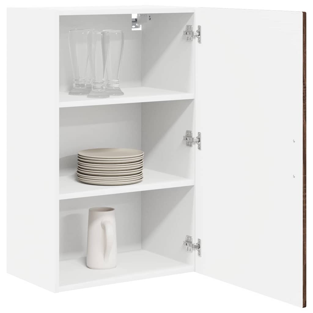 Kitchen Cabinet with Shelf Brown Oak 50 x 31 x 80 cm